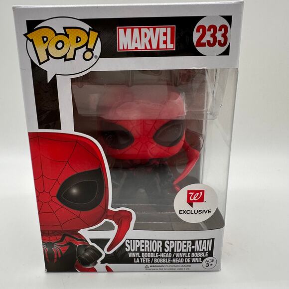 Funko POP Marvel Superior Spider-Man Walgreens Exclusive 233 - Picture 8 of 8